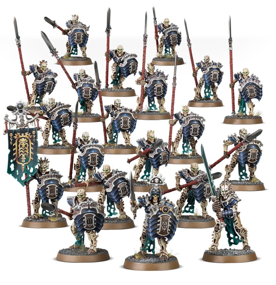 GAMES WORKSHOP - Age of Sigmar - Ossiarch Bonereapers : Mortek Guard – Image 2