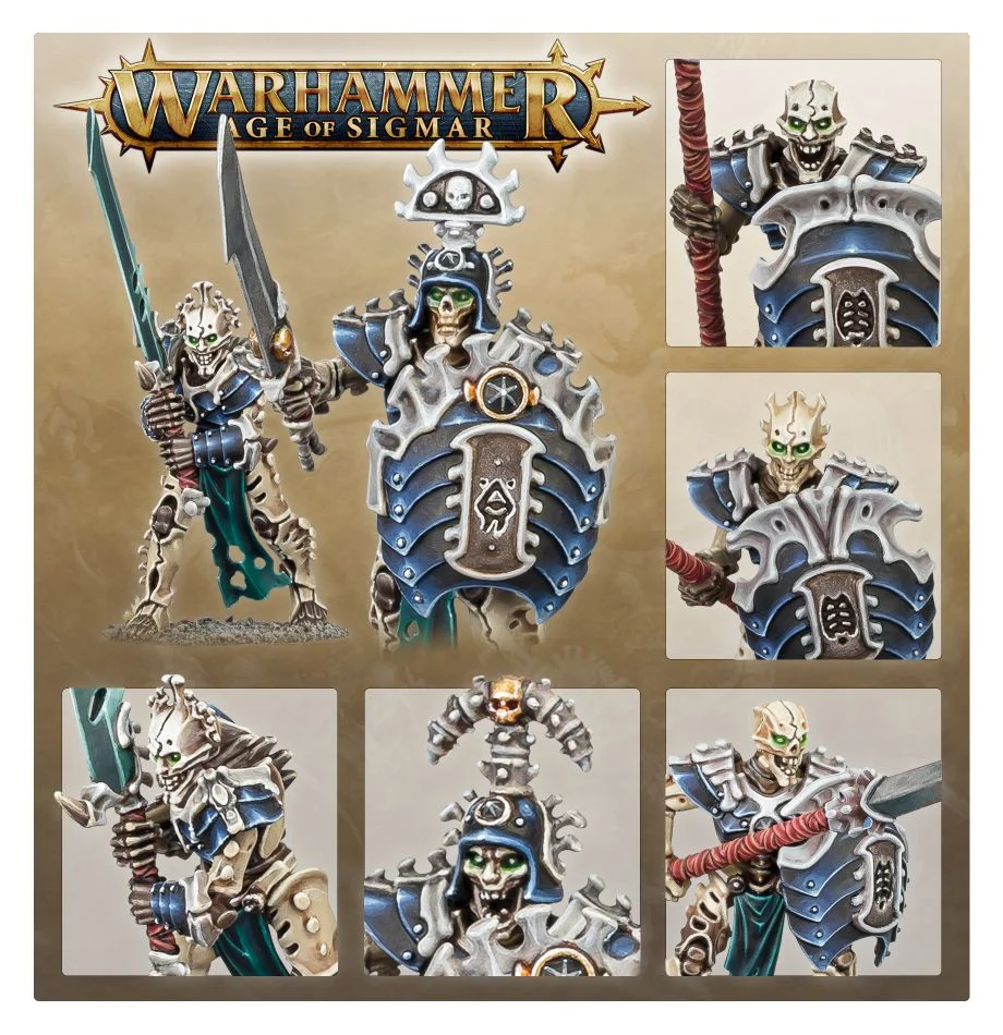 GAMES WORKSHOP - Age of Sigmar - Ossiarch Bonereapers : Mortek Guard – Image 4