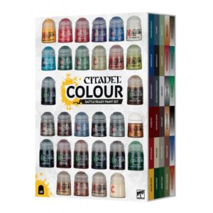 Coffret 9 Peintures Citadel Colour – Games Workshop – Warhammer – Occasion
