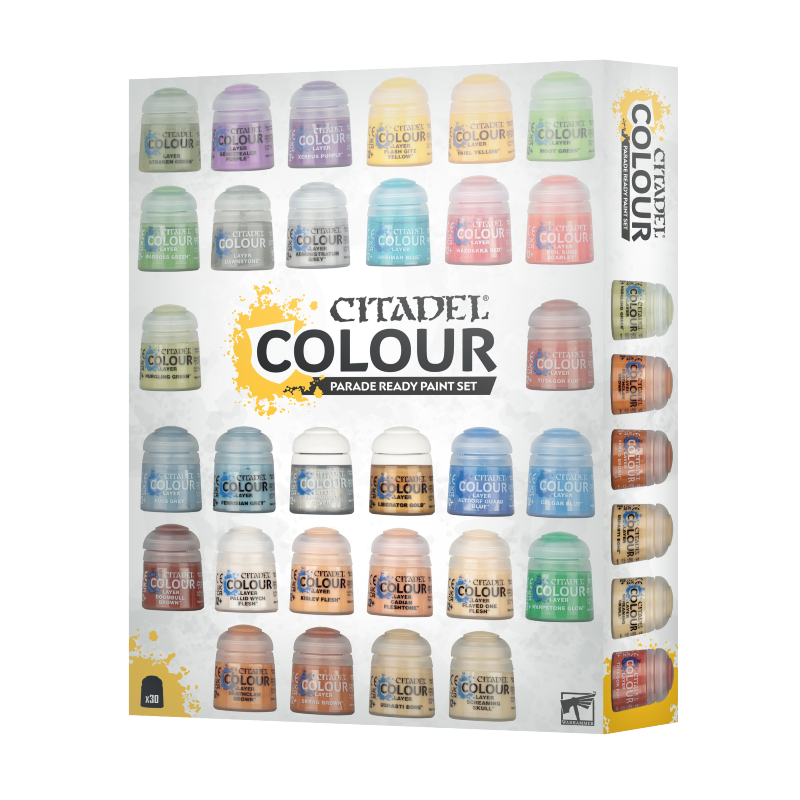 GAMES WORKSHOP - CITADEL - Parade Ready Paint Set (30) – Image 2