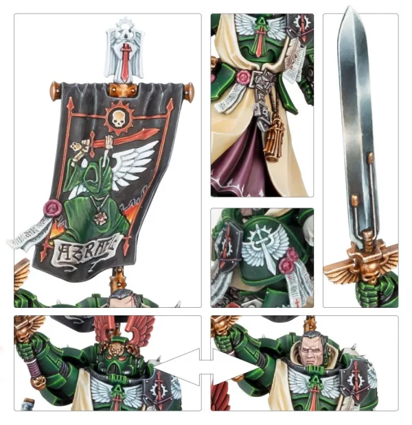 GAMES WORKSHOP - Warhammer 40K - Dark Angels : Azrael Supreme Grand Master – Image 3