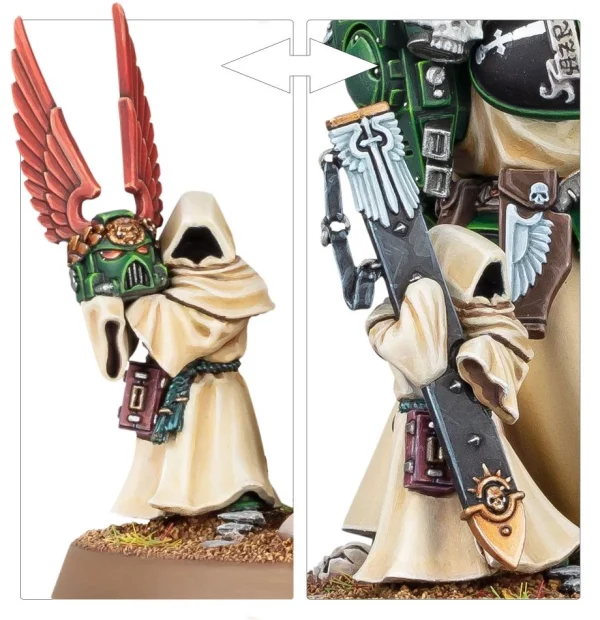 GAMES WORKSHOP - Warhammer 40K - Dark Angels : Azrael Supreme Grand Master – Image 4