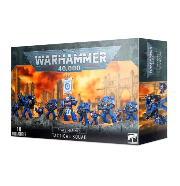 GAMES WORKSHOP - Warhammer 40K - Space Marine : Tactical Squad