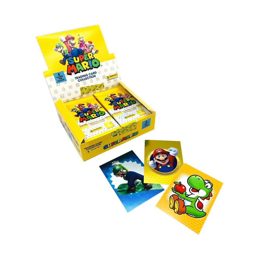 PANINI - Super Mario - Trading Card : boite de Booster (18) – Image 2