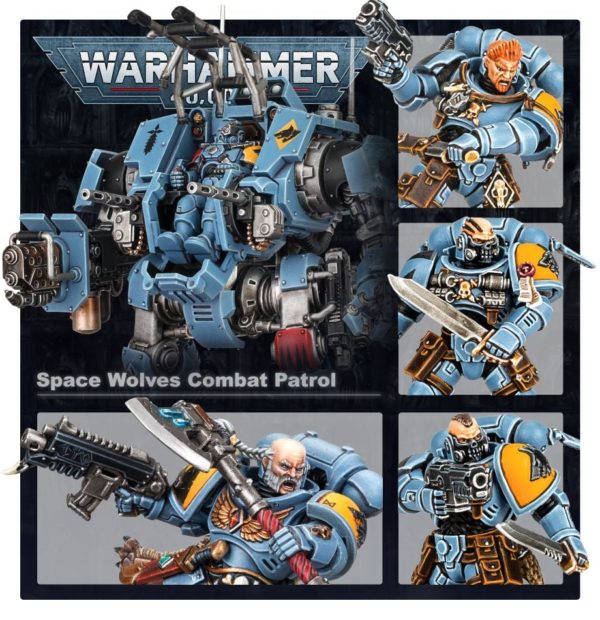 GAMES WORKSHOP - Warhammer 40K - Patrouille : Space Wolves – Image 3