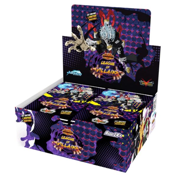 JASCO GAMES - MY HERO ACADEMIA - League of Vilains série 4 Booster (Ang)