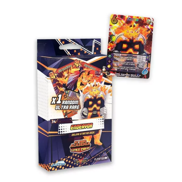 JASCO GAMES - MY HERO ACADEMIA - Heroes Clash série 3 Endeavor deluxe Starter pack (Ang) – Image 3