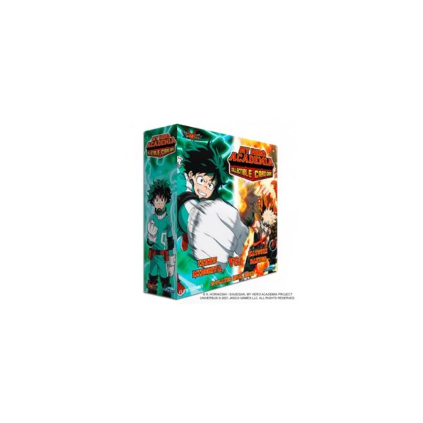 JASCO GAMES - MY HERO ACADEMIA - Izuku Midoriya VS Katsuki Bakugo 2-Play Rival Deck (Ang)