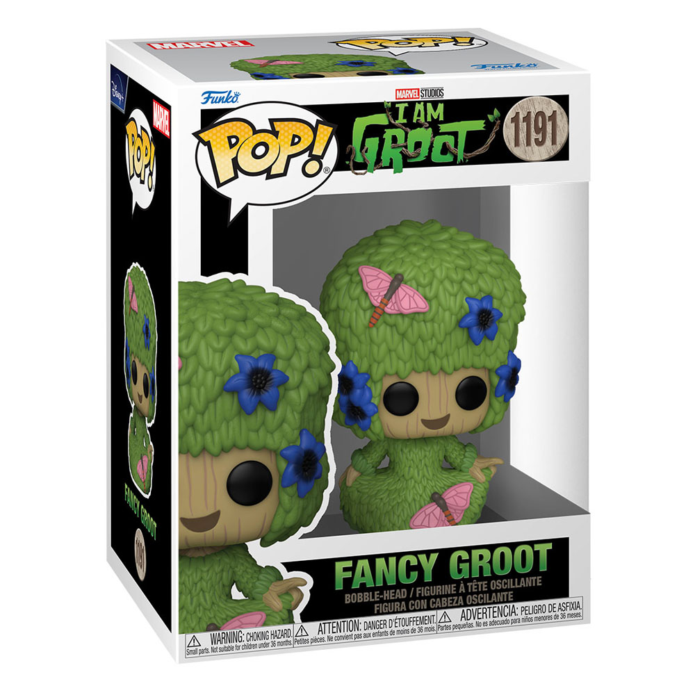 FUNKO POP - MARVEL - I Am Groot 1191 : Fancy Groot – Image 2