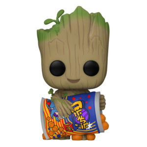FUNKO POP - MARVEL - I Am Groot 1196 : Groot with cheese puffs