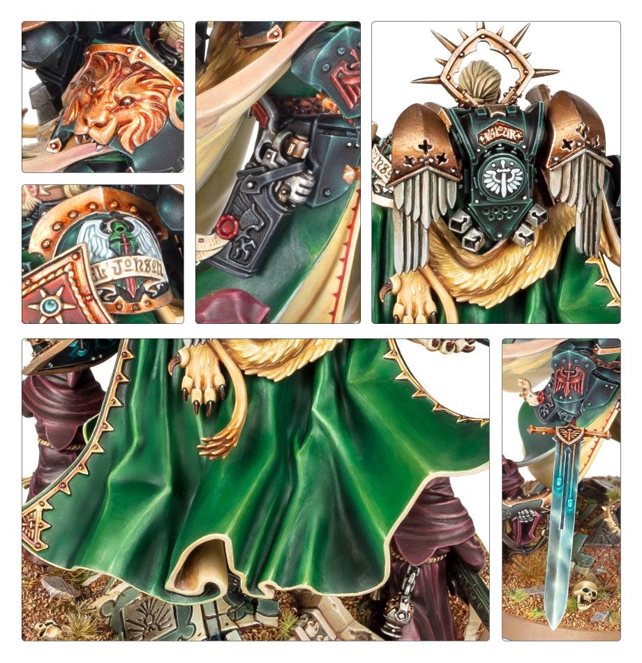 GAMES WORKSHOP - W40K - Dark Angels : Lion El Jonson – Image 3