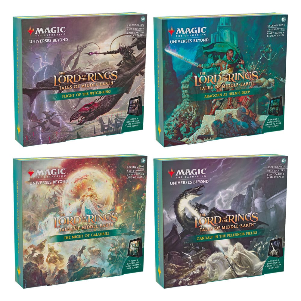 MTG - The Lord of the Rings : Tales of Middle-earth - Scene Box (4) (Ang)
