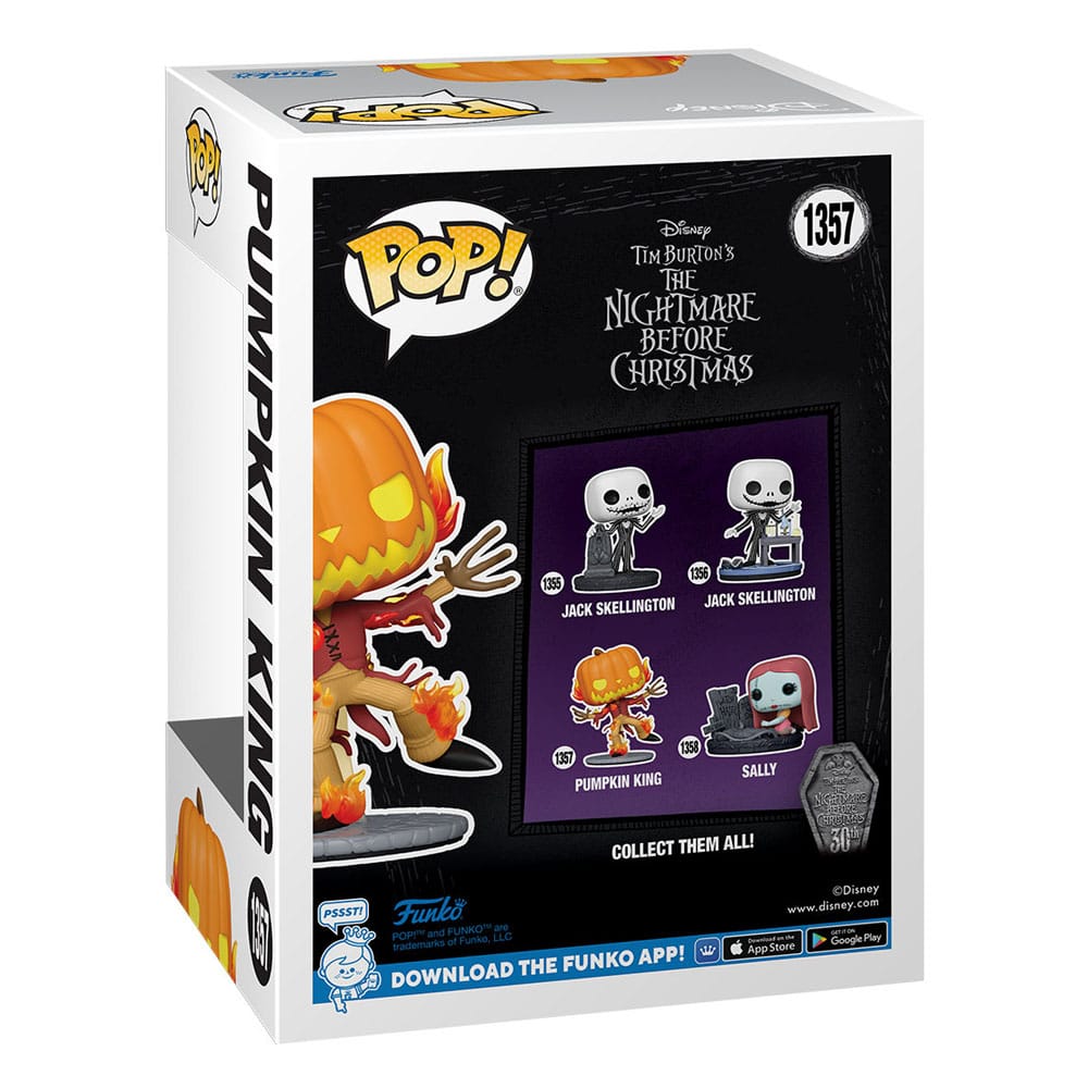 FUNKO POP! - DISNEY - The Nightmare Before Christmas 1357 : Pumpkin King – Image 2