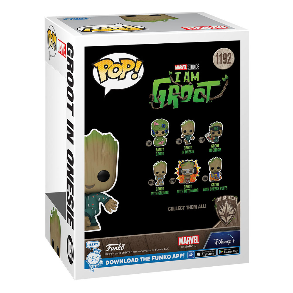 FUNKO POP - MARVEL - I Am Groot 1192 : Groot in Onesie – Image 2