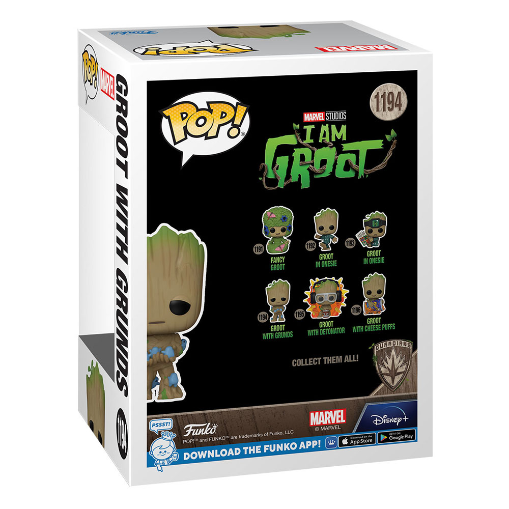 FUNKO POP - MARVEL - I Am Groot 1195 : Groot with Detonator – Image 2