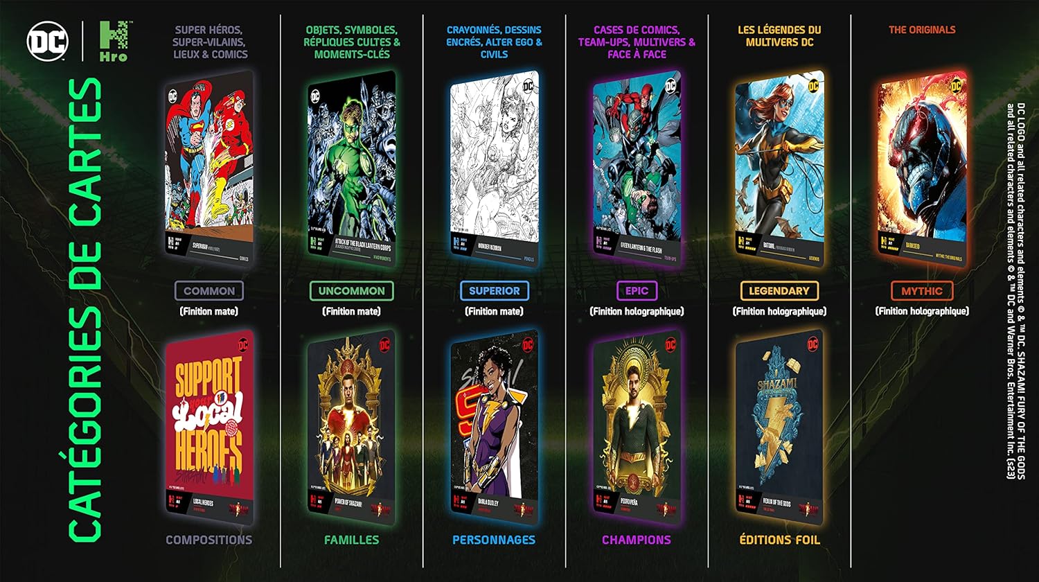 Hro - Trading cards - Chapitre 3 : Shazam Boite booster (24) – Image 3