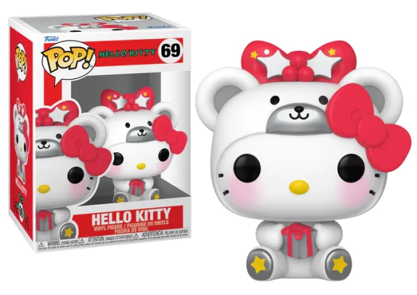 FUNKO POP! - Hello Kitty 69 : Sanrio Polar Bear (Ours Polaire)