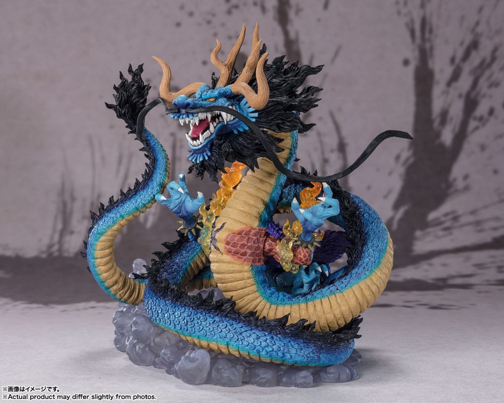 BANDAI - FIGUARTS ZERO - ONE PIECE : Kaido King of the Beasts - Twin Dragons 30cm – Image 5