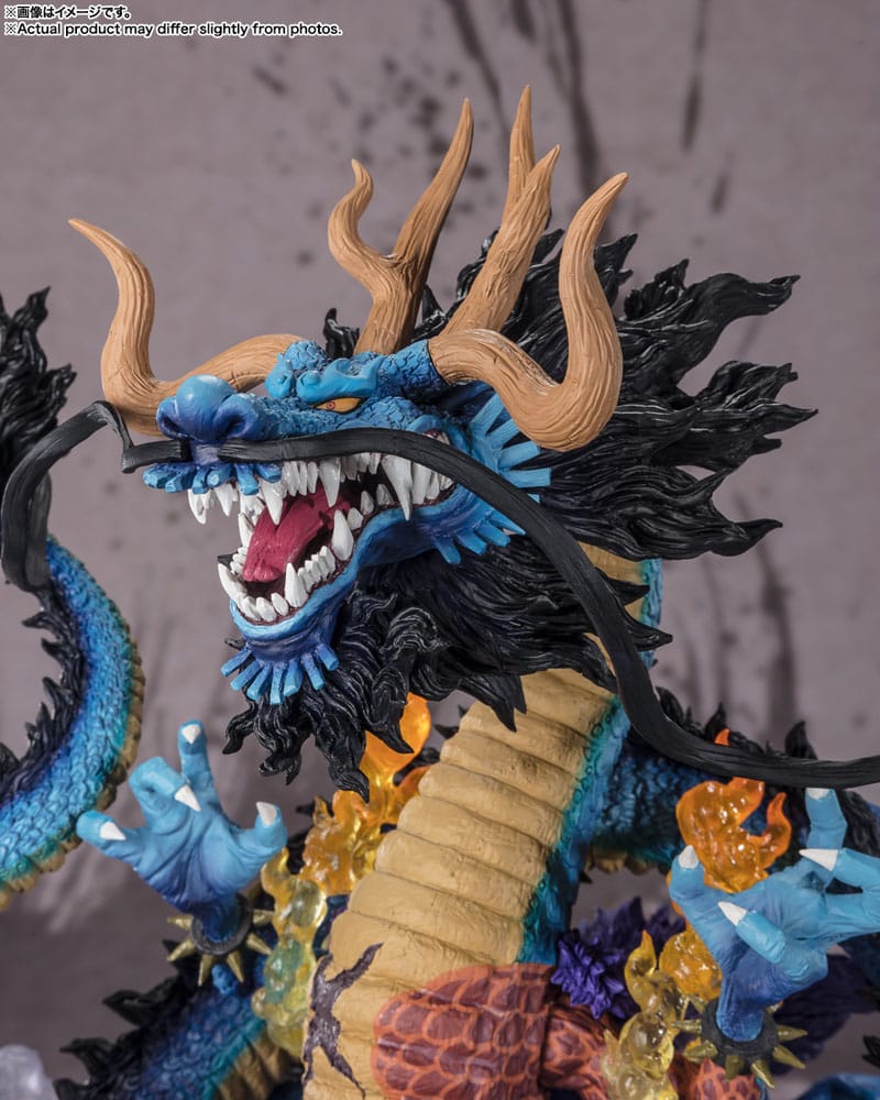 BANDAI - FIGUARTS ZERO - ONE PIECE : Kaido King of the Beasts - Twin Dragons 30cm – Image 4
