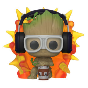 FUNKO POP - MARVEL - I Am Groot 1195 : Groot with Detonator