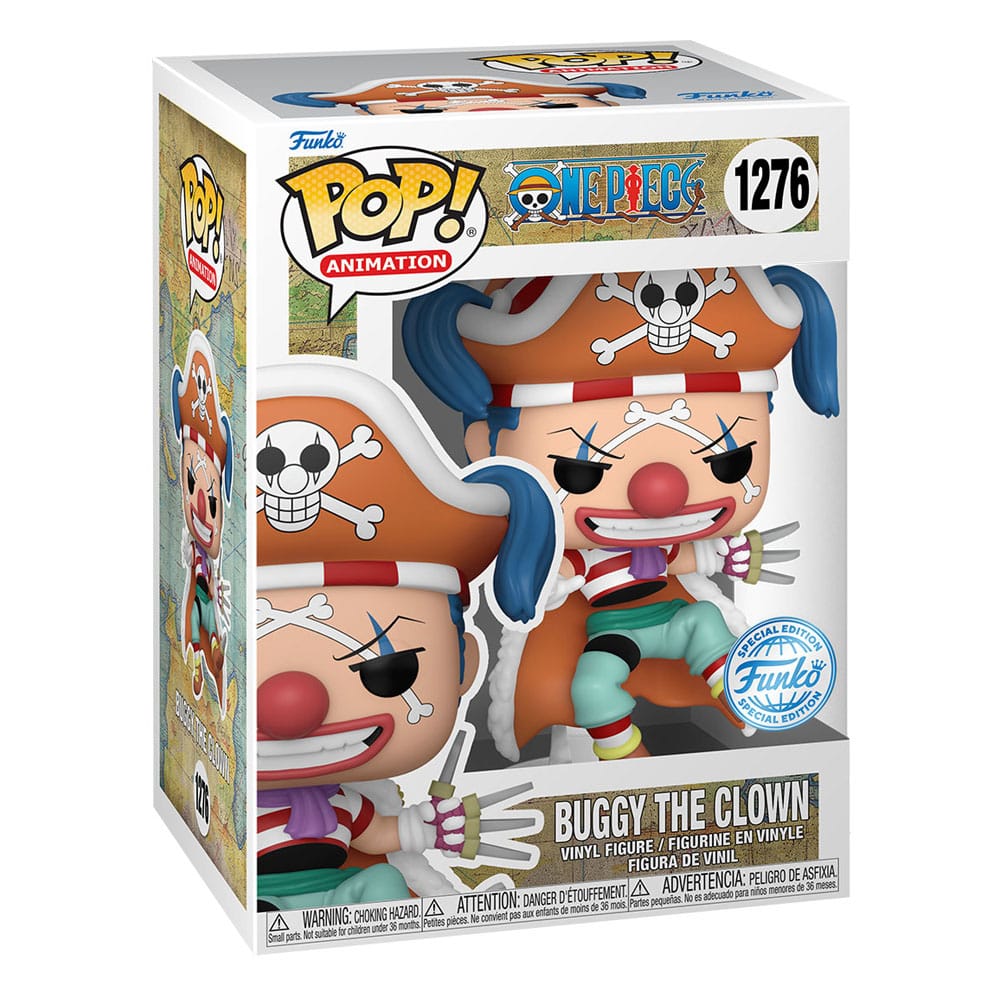 FUNKO POP - ONE PIECE 1276 : Buggy The Clown Spe. Ed. – Image 2