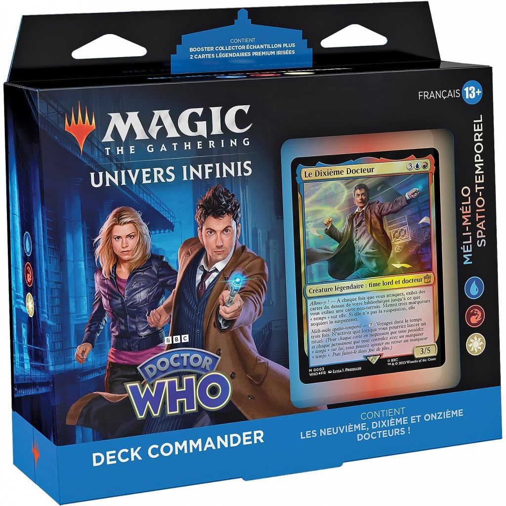MTG - UNIVERS INFINIS - Doctor Who : Deck Commander Meli-Melo Spatio-Temporel