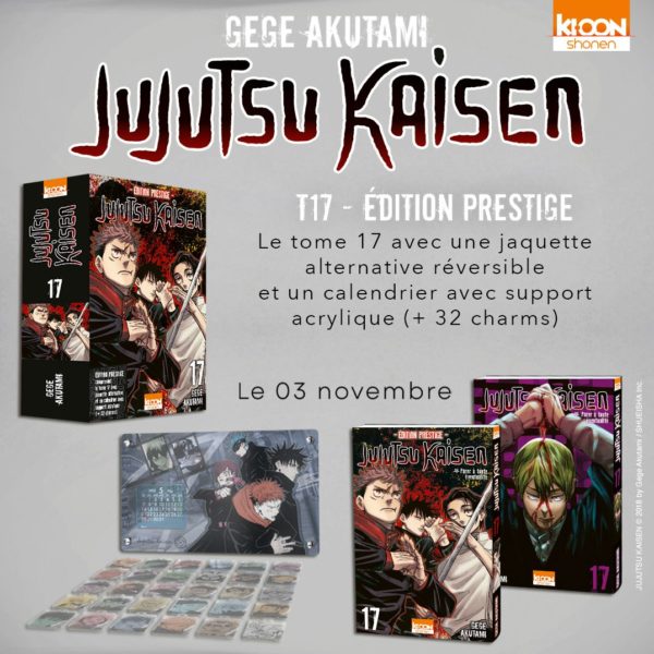 MANGA - KiooN - Jujutsu Kaisen : Tome 17 Edition Prestige