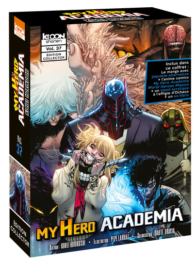 MANGA - KiooN - My Hero Academia : Volume 37 Edition Collector