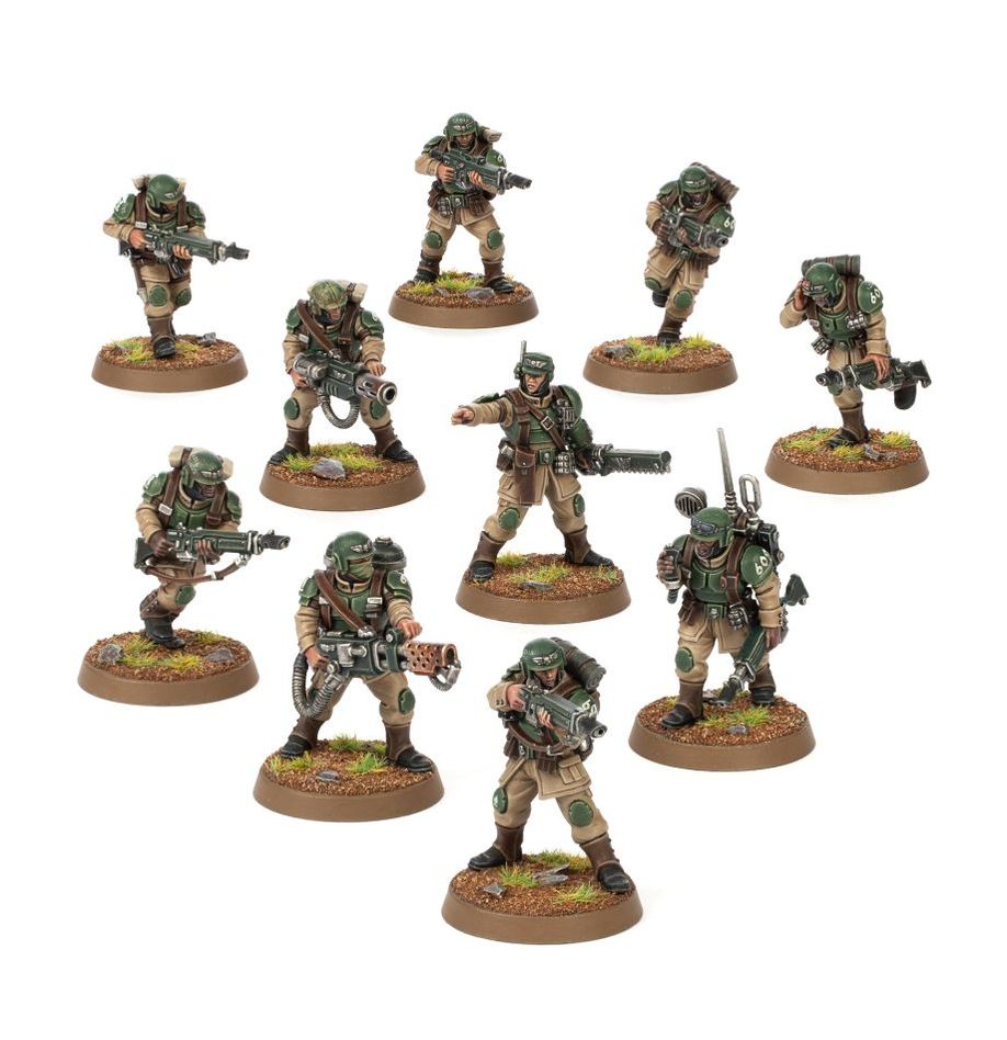 GAMES WORKSHOP - W40K - Astra Militarum : Cadian Shock Troops – Image 3