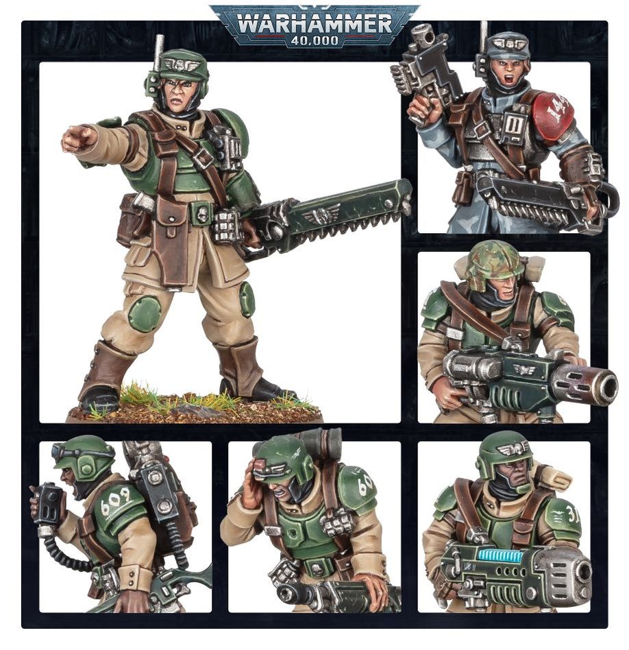 GAMES WORKSHOP - W40K - Astra Militarum : Cadian Shock Troops – Image 2