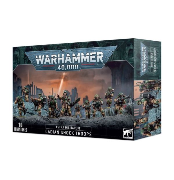 GAMES WORKSHOP - W40K - Astra Militarum : Cadian Shock Troops
