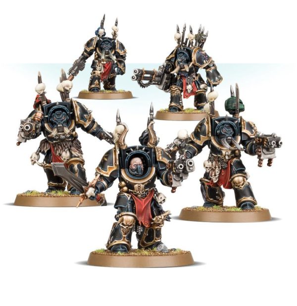 GAMES WORKSHOP - W40K - Chaos Space Marines : Chaos Terminators Squad