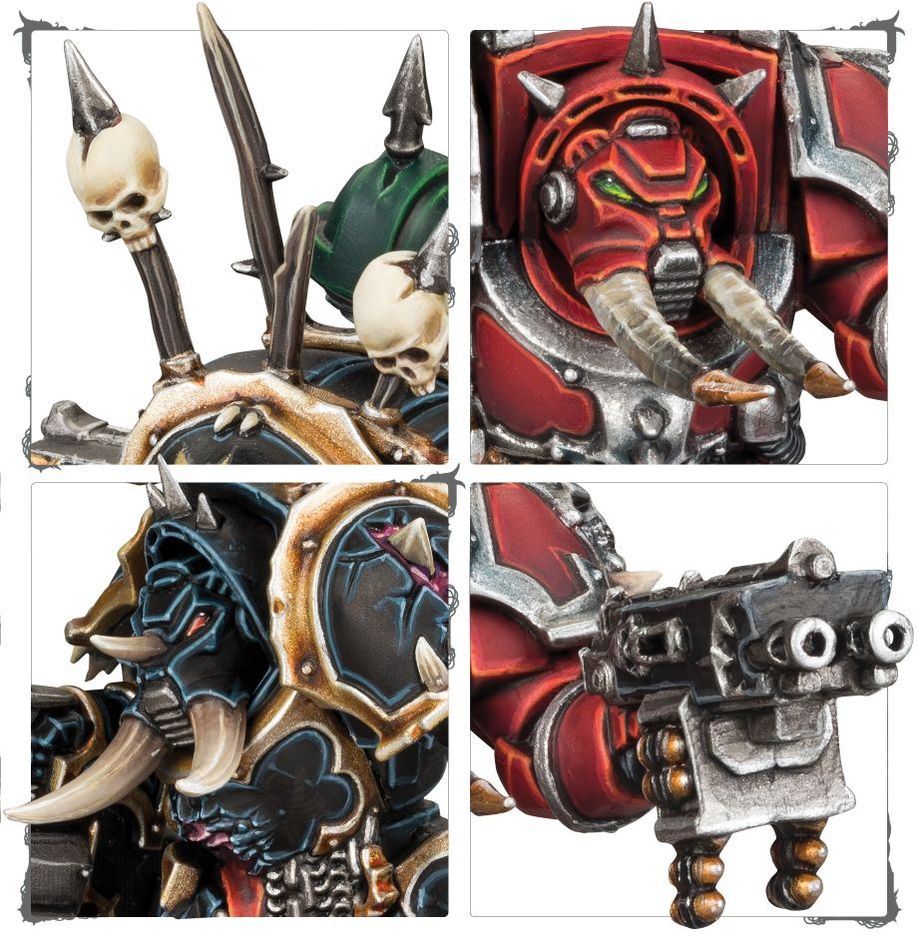 GAMES WORKSHOP - W40K - Chaos Space Marines : Chaos Terminators Squad – Image 3
