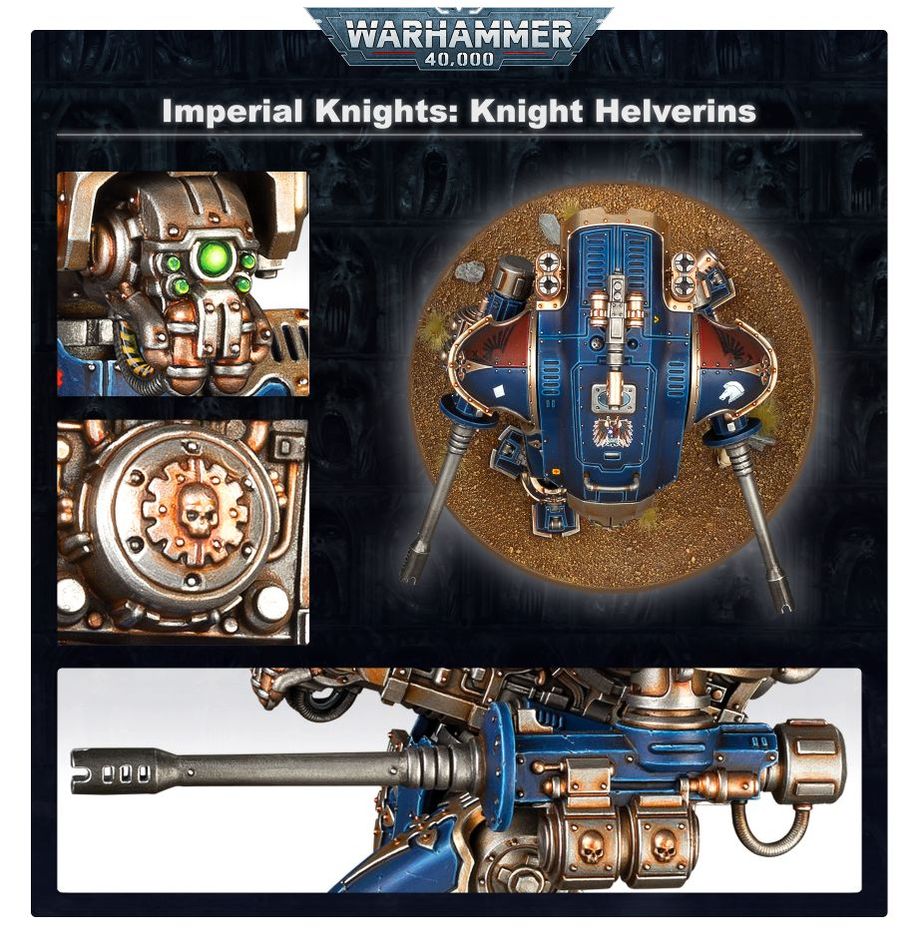 GAMES WORKSHOP - W40K - Imperial Knights : Knight Armigers – Image 3