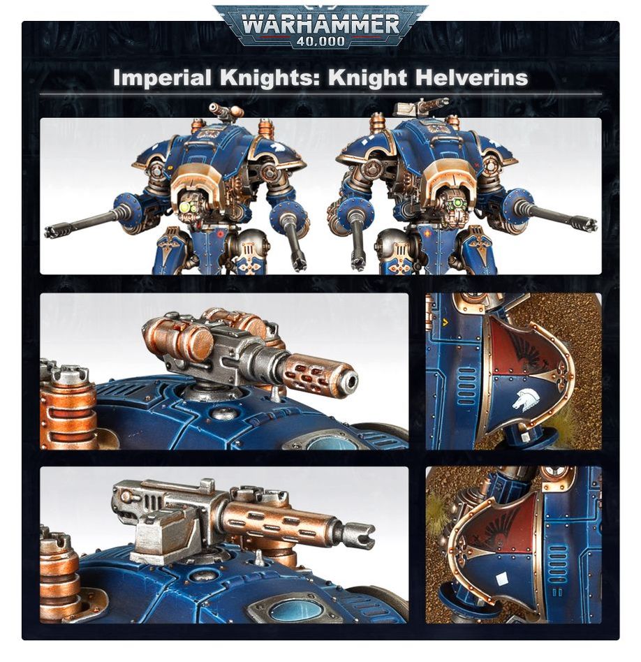 GAMES WORKSHOP - W40K - Imperial Knights : Knight Armigers – Image 2