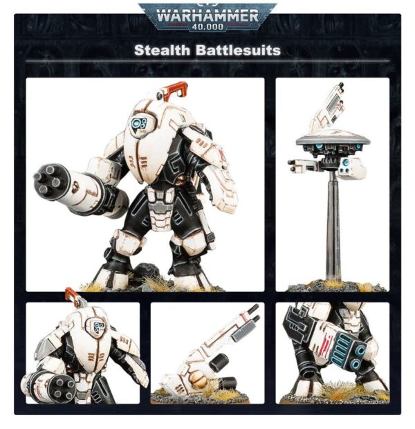 GAMES WORKSHOP - W40K - Tau Empire : Stealth Battlesuits – Image 3