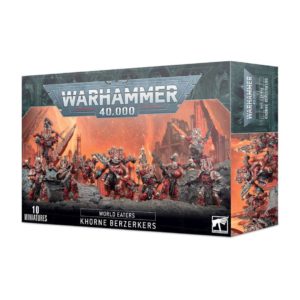 GAMES WORKSHOP - W40K - World Eater : Khorne Berzerkers