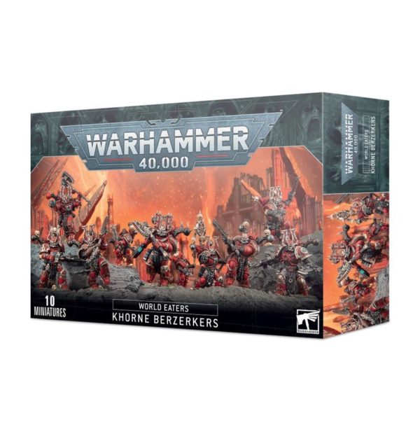 GAMES WORKSHOP - W40K - World Eater : Khorne Berzerkers