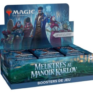 MTG - Meurtre au Manoir Karlov : Boite Booster Jeu (36)
