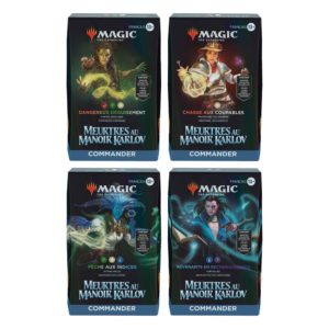 MTG - Meurtre au Manoir Karlov : Deck Commander (4)