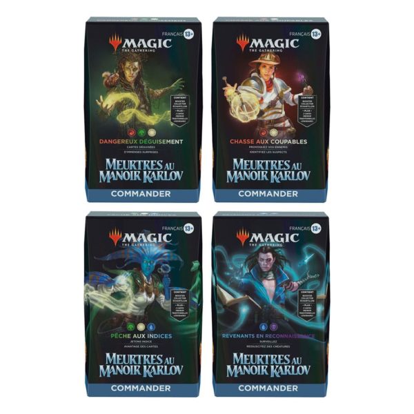 MTG - Meurtre au Manoir Karlov : Deck Commander (4)
