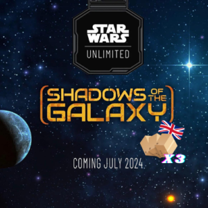 FFG - STAR WARS: Unlimited - Shadows of the Galaxy : 3x Display boosters (72) (Ang)
