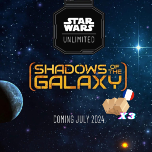 FFG - STAR WARS: Unlimited - Shadows of the Galaxy : 3x Boites de boosters (72)