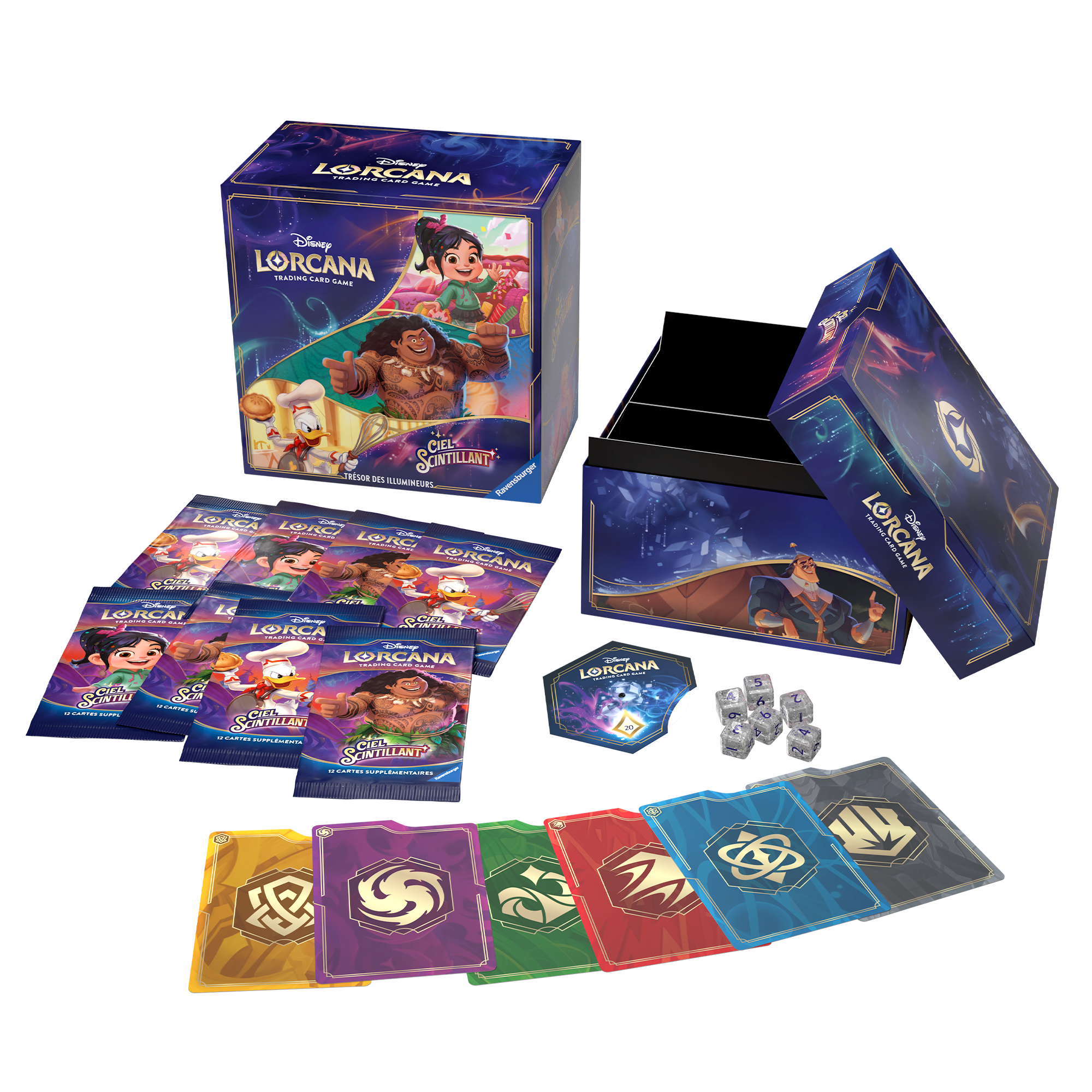RAVENSBURGER - DISNEY - LORCANA - Ciel Scintillant Chap. 5 : Le Trésor des Illumineurs (Trove Pack) – Image 2