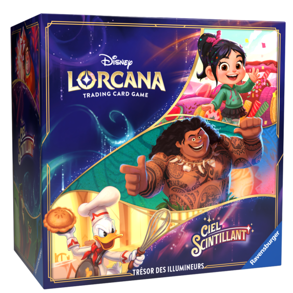 RAVENSBURGER - DISNEY - LORCANA - Ciel Scintillant Chap. 5 : Le Trésor des Illumineurs (Trove Pack)