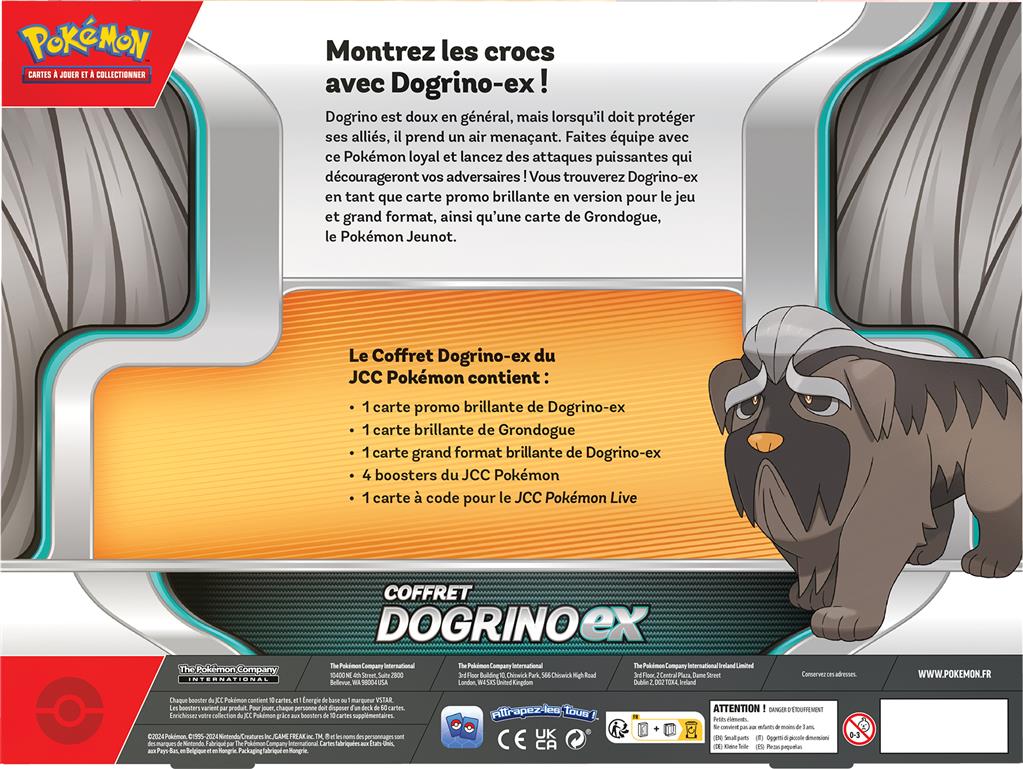 POKEMON - Coffret EX : Dogrino-EX (4) – Image 2