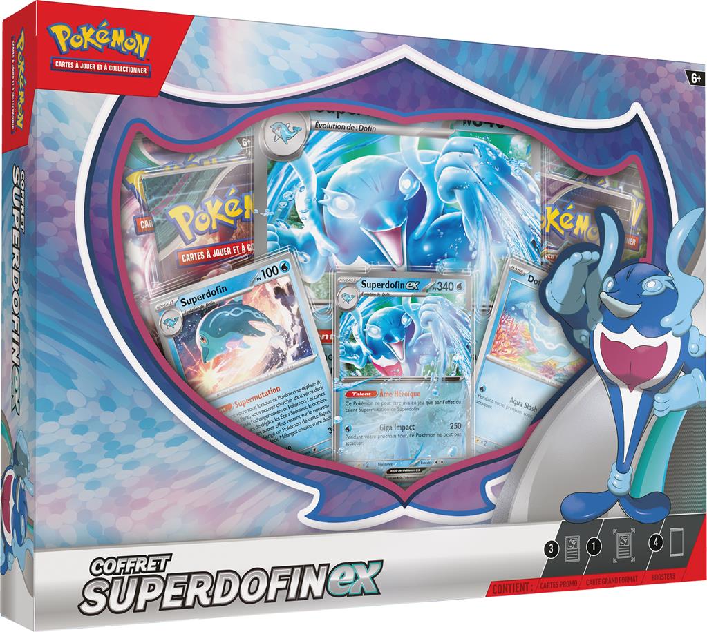 POKEMON - Bundle GS 151 SDEX - Coffret SuperDofinEX + pack 6x boosters 151 EV3.5 – Image 2
