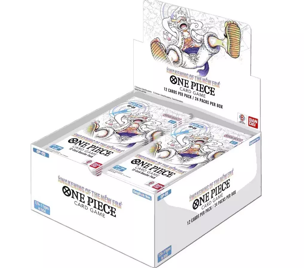 BANDAI - ONE PIECE - Card Game - Bundle GSOP05RED - Awakening Of The New Era OP05 - Display Booster (24) (Ang) + Premium Card Collection RED – Image 2