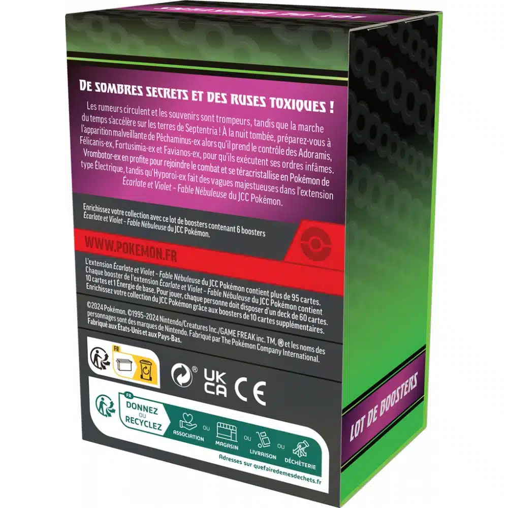 POKEMON - Fable Nébuleuse EV6.5 : Bundle 6x boosters – Image 2
