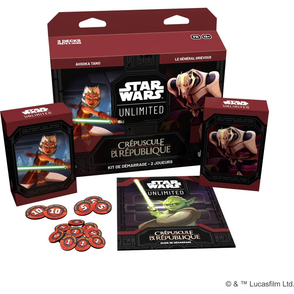 FFG - STAR WARS: Unlimited - Crépuscule de la République : Bundle GSSWAP#3 - Kit de démarrage 2 Joueurs + Box AP – Image 2